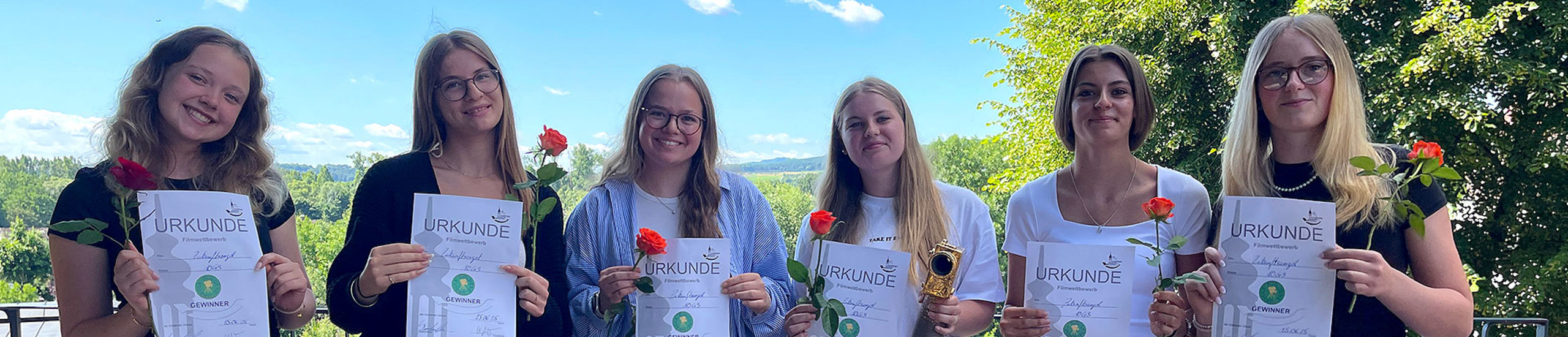 Verleihung der "Goldenen Ursula" an der Ursulinenschule 